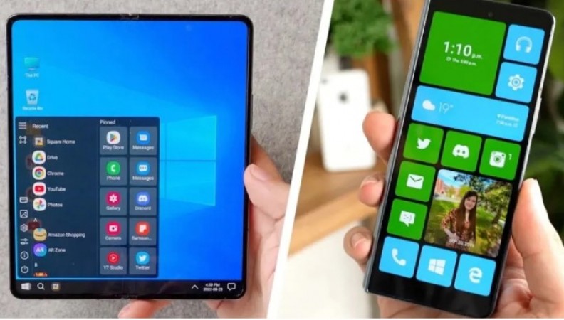 Galaxy Z Fold 4 स्मार्टफोन के साथ इस शख्स ने दिखाई कलाकारी, Video वायरल