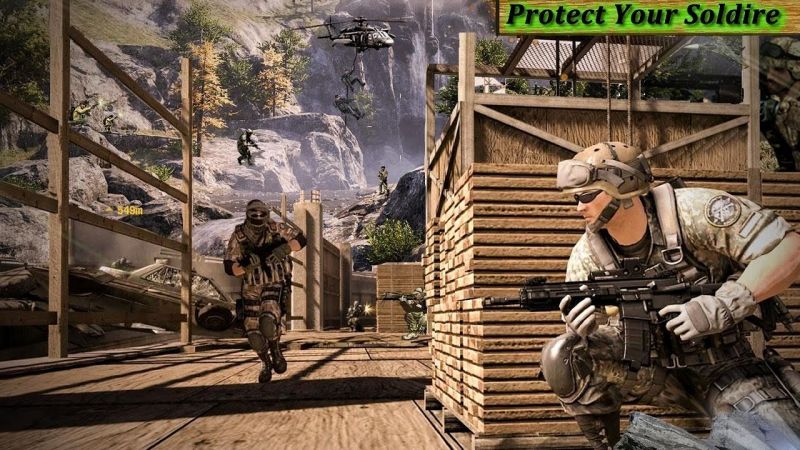 Real Commandos सीक्रेट मिशन गेम एंड्राइड पर