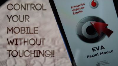 Vodafone ने लांच किया अनोखा EVA FACIAL MOUSE एप्प कंट्रोल कर पायेगे फ़ोन हाथो के बिना