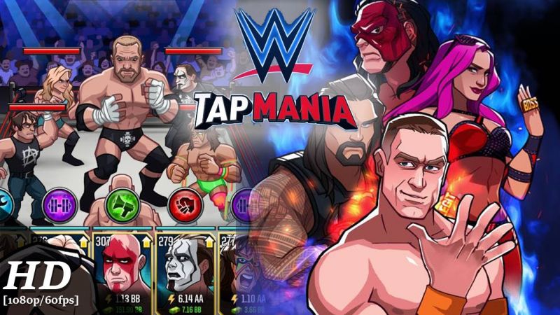 WWE Tap मेनिया फाइटिंग गेम