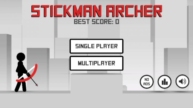 आओ खेले Stickman Archery एरो बैटल !