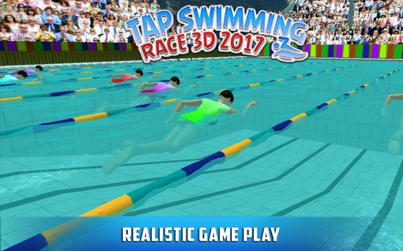 स्विमिंग पूल रेस 2017 एंड्राइड गेम