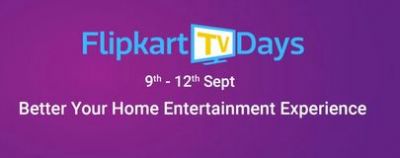 Flipkart TV Days Sale में ग्राहकों को मिलेगा 500 से ज्यादा प्रोडक्ट्स पर बंपर डिस्काउंट