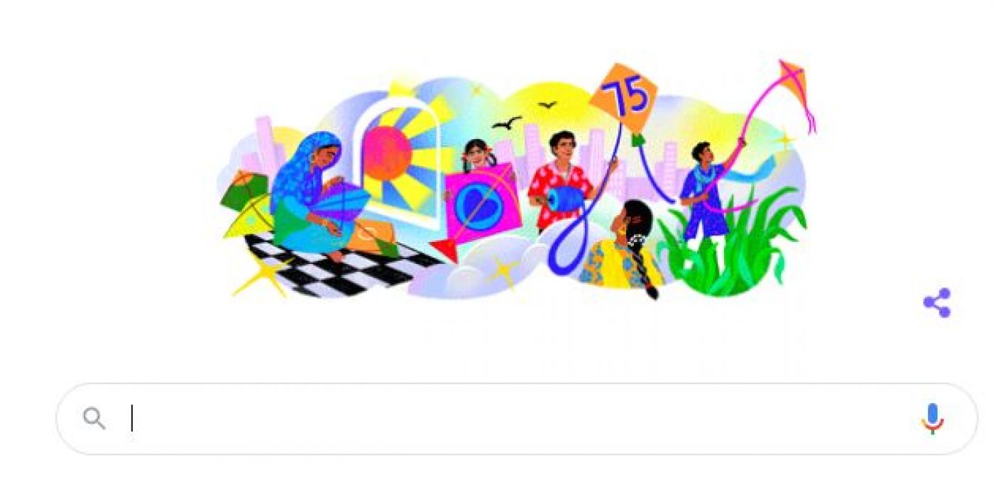 Independence Day: आजादी का जश्न मना रहा है गूगल
