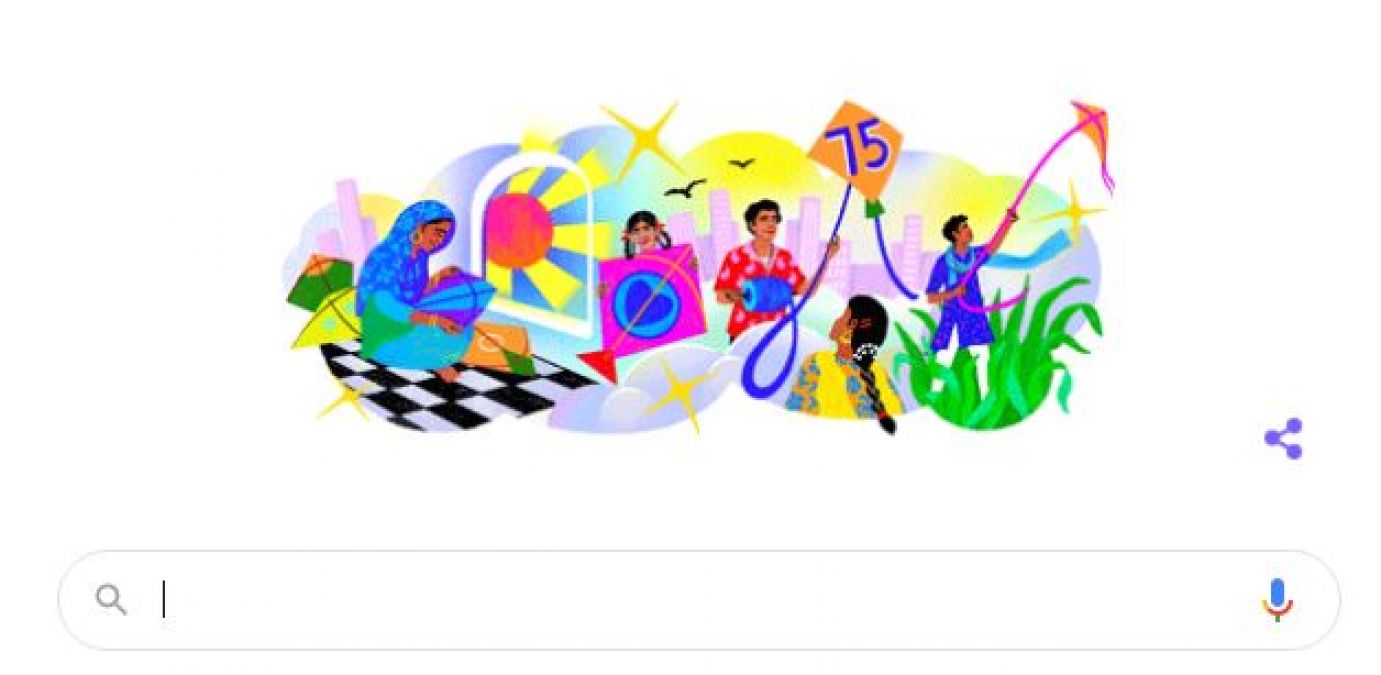 Independence Day: आजादी का जश्न मना रहा है गूगल