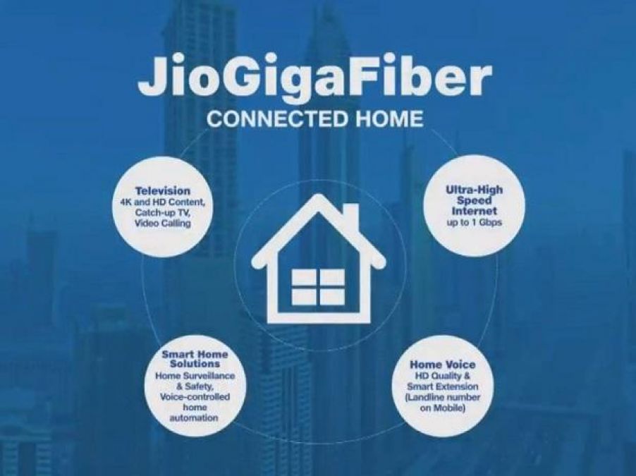 Jio has changed name of GigaFiber broadband to JioFiber