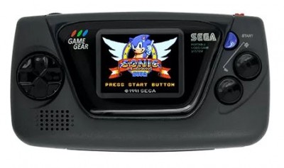 Sega's game gear launch with four color variants