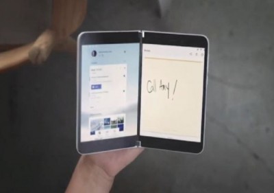 Microsoft का डुअल स्क्रीन स्मार्टफोन इस दिन होगा लांच