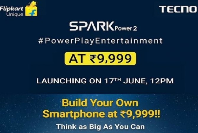 Tecno Spark Power 2 smartphone will launch on this day