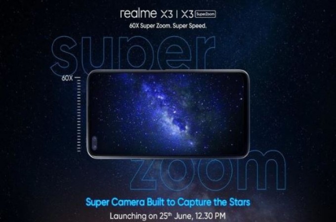 Realme X3 and Realme X3 SuperZoom will be launched on this day