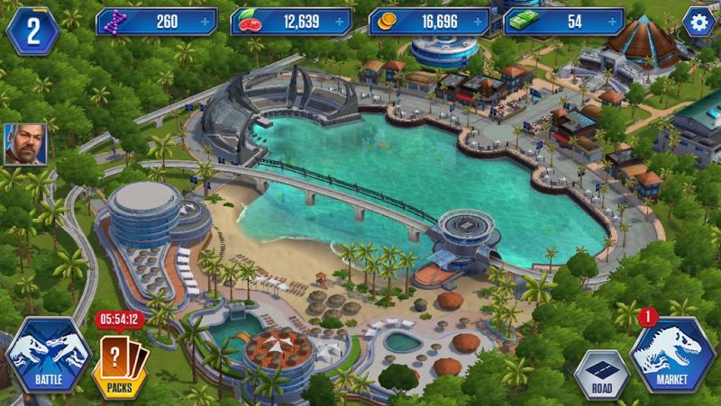 पॉपुलर गेम Jurassic World™ : The game एंड्राइड पर