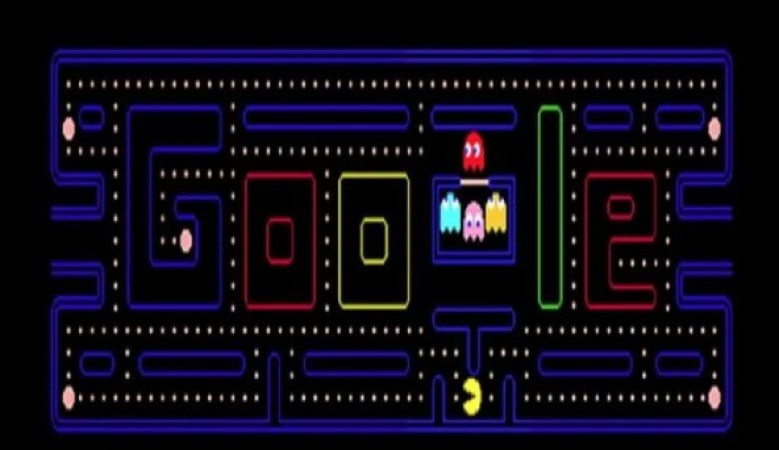 Google made special doodle on Pac-Man game