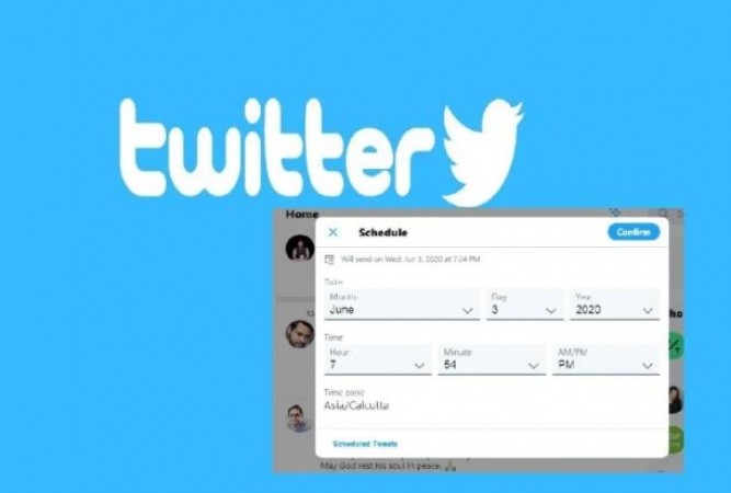 Twitter released schedule feature for desktop users
