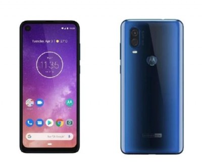 Motorola One Vision Plus Spot with Strong Display