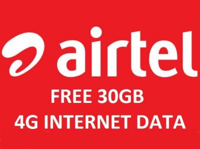 AirTel दे रही है अपने यूज़र्स को 30GB फ्री डाटा