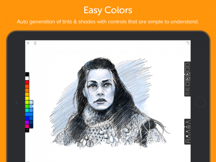Give realistic shade to your design with virtual sketching app, Linea