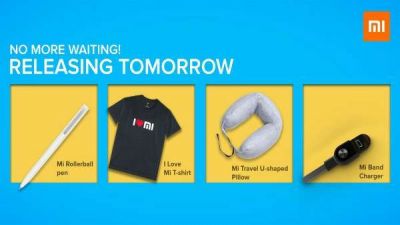 Xiaomi is now all set to sell pen, pillow, and T-shirt in India