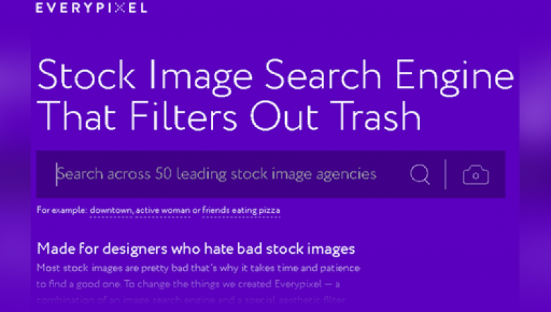 Everypixel: a smart image tool for creative people