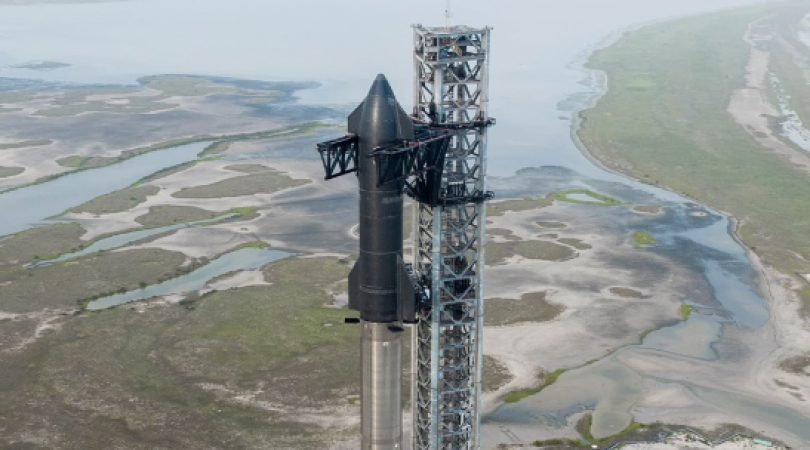 Starship rocket system's first space launch is scheduled by SpaceX