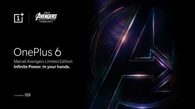 OnePlus 6 Marvel Avengers Limited Edition Variants to be launched on 17th May in India