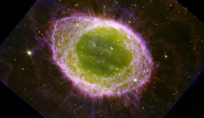 JWST Captures Enchanting Close-Up of the Ring Nebula's Intricate Beauty