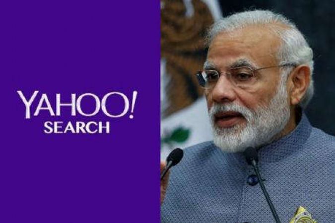 Yahoo reveals Modi is most searched person on search engine
