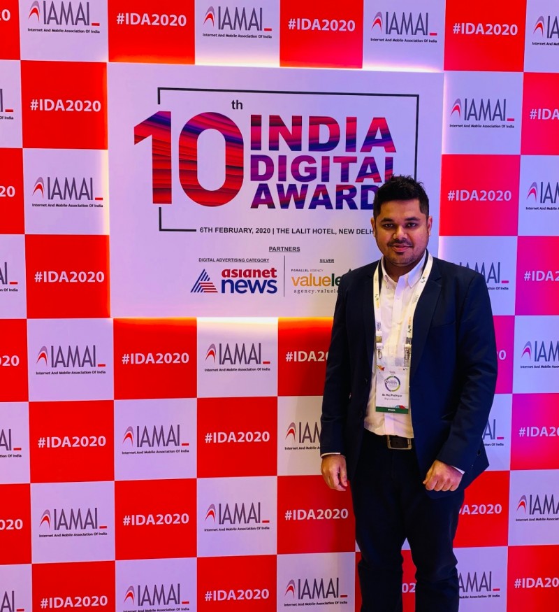 Meet Dr. Raj Padhiyar – From Jobless to Awarded Asia’s Best Digital Marketer at the age of just 30.