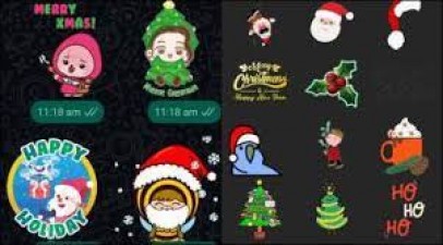 If you want to send Santa and Merry Christmas stickers to your friends on WhatsApp, then know the way