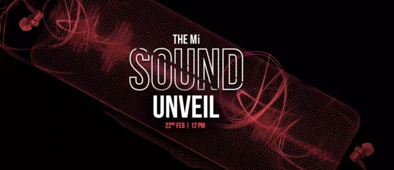 Xiaomi to Launch New Mi Audio Product Range on February 22