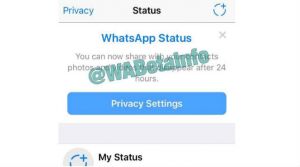 WhatsApp Status Stories Format Spotted on Latest iOS Version