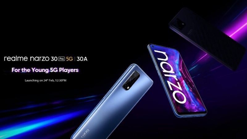 Realme Narzo 30 Pro 5G Launch Set for this date