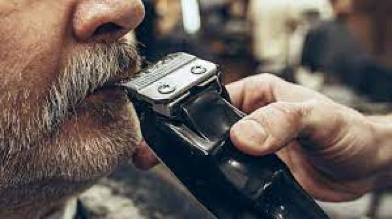You will save money by getting beard and mustache done, trimmers are available cheaply on Meesho