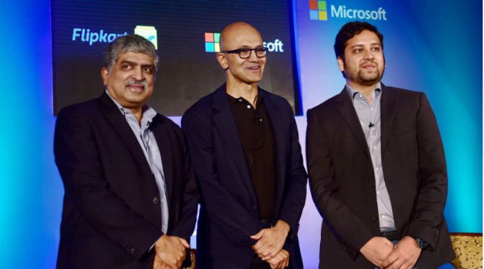 Microsoft deals cloud partnership with Flipkart