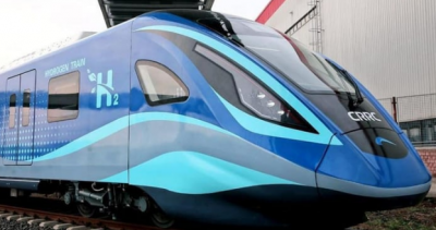 Asia's first hydrogen-powered train debuts in China