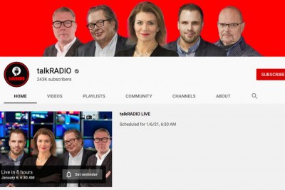 British National Radio station removed from YouTube