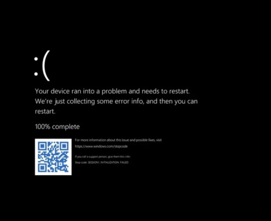 Microsoft's Blue Screen of Death will be changing to black in Windows 11