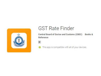 CBEC launches GST Rates Finder
