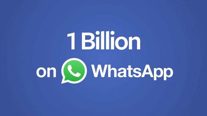 Whats App Users Exceed 1 Billion