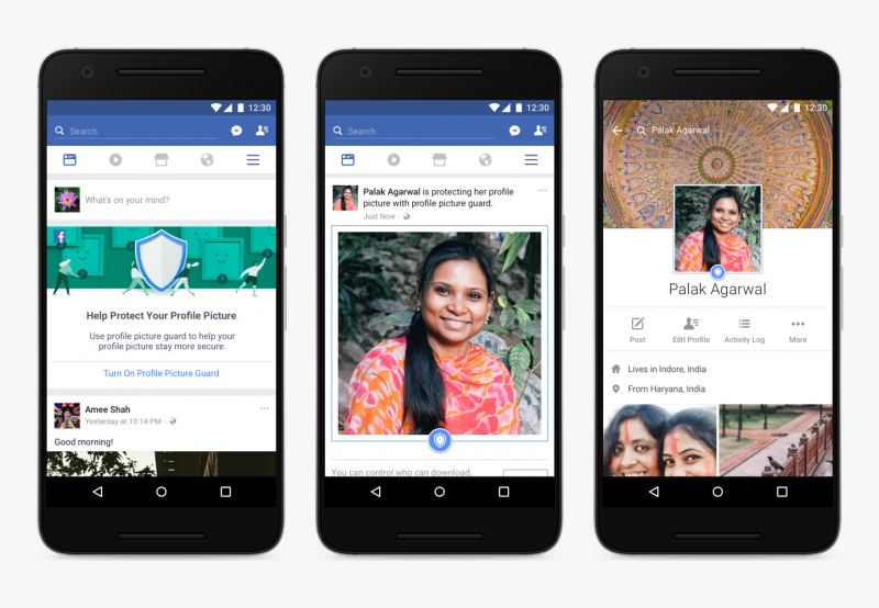FACEBOOK has introduced new feature for Indian users to protect profile pictures