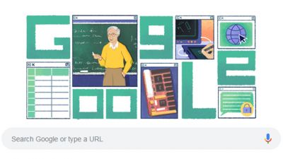 Google dedicates its doodle to computer scientist Michael Dertouzos