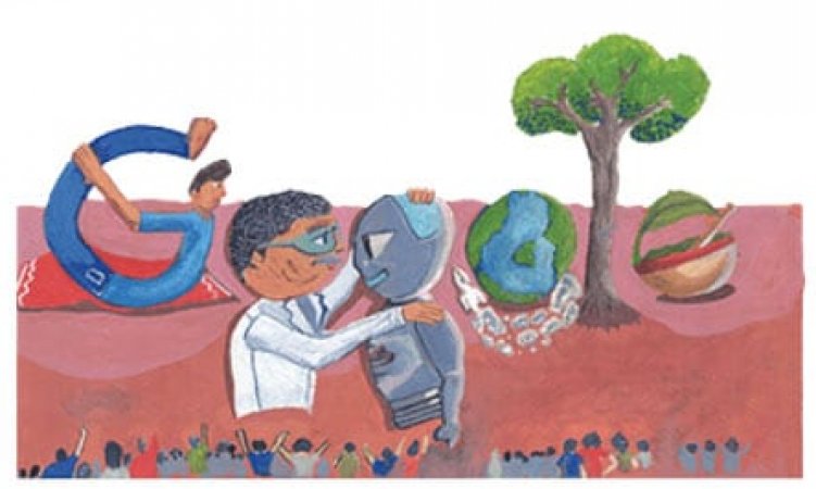 Shlok Mukherjee of Kolkata won Doodle4Google 2022 in India