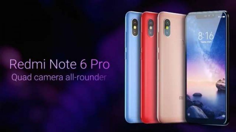 SIX LAKH SMARTPHONES SOLD IN THE FIRST SALE, NOW THE SECOND SALE OF REDMI NOTE 6 PRO STARTS TODAY