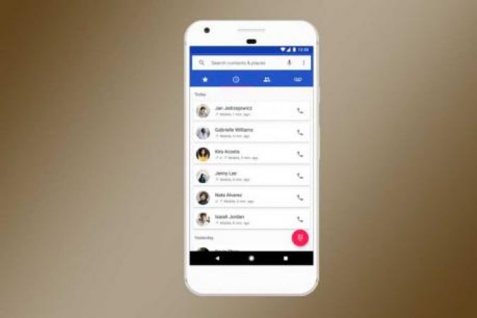Android users can now directly make a video call from their call log