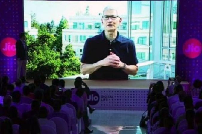 Apple CEO Tim Cook joined the iPhone launching program via Conference