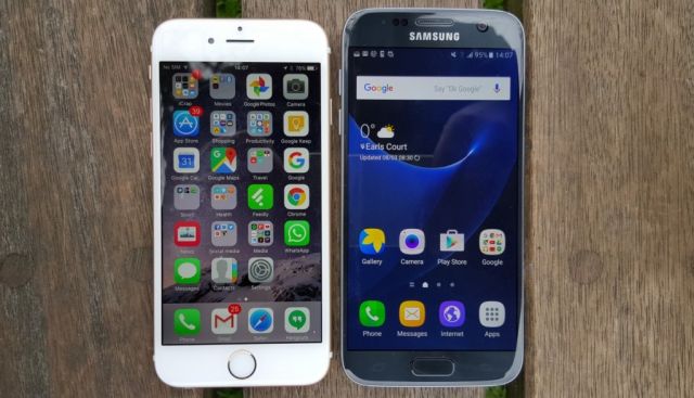 Galaxy S7 के फीचर Iphone से बेहतर