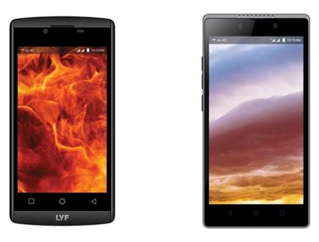रिलायंस Lyf ने लांच किये दो नए सस्ते स्मार्टफोन