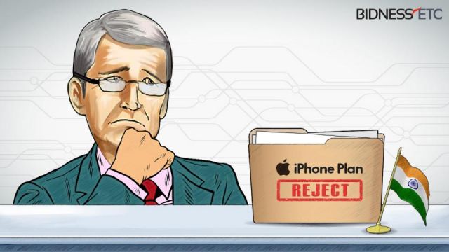 Central Government Rejects iPhones in Indian Markets