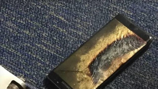 नये गैलेक्सी Note 7 में भी लग रही है आग