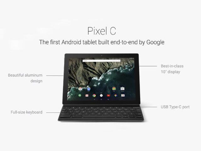 लॉंच: गूगल Pixel C टैबलेट, कीबोर्ड के साथ