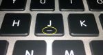 क्या आपने देखा कीबोर्ड के F और J बटन पर यह निशान